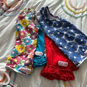 2 Ruffle Girl sets!